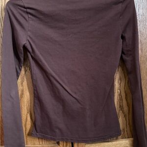 No Boundaries Chocolate Long Sleeve Top